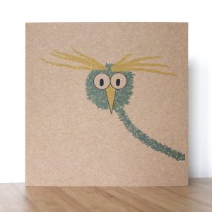 Greetings Card owl 2 Isabell Schulz