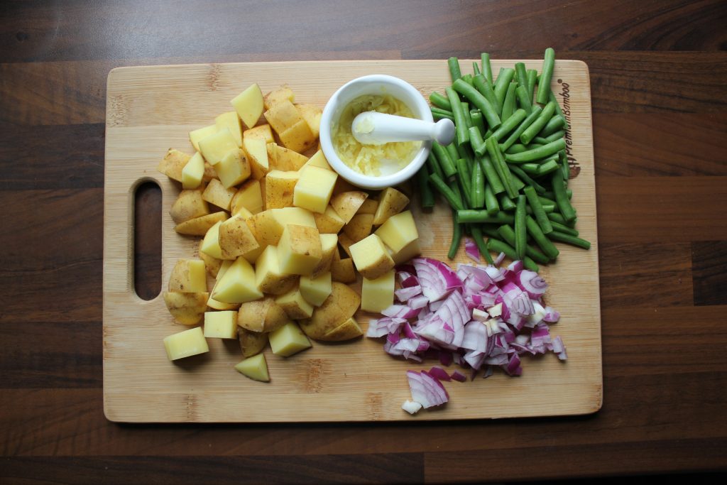 bean potato curry recipe plant-based