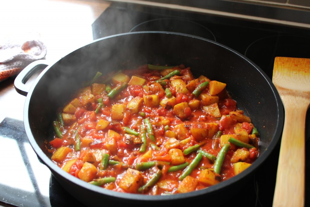 bean potato curry recipe plant-based