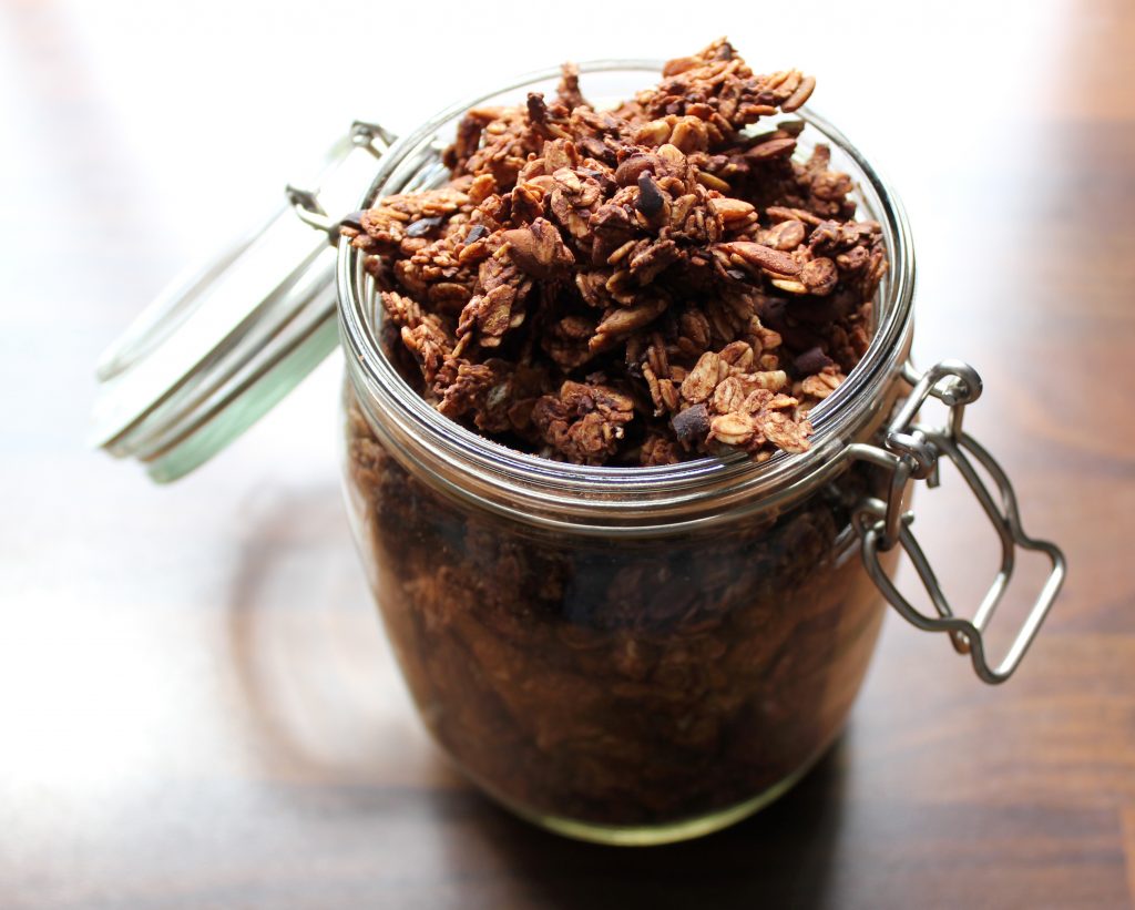 recipe granola blant-based