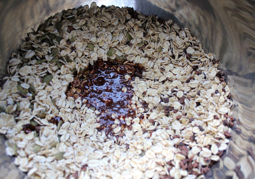 recipe granola blant-based