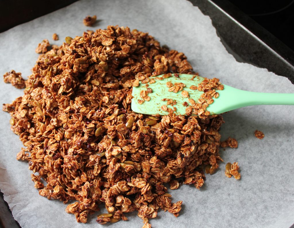 recipe granola blant-based