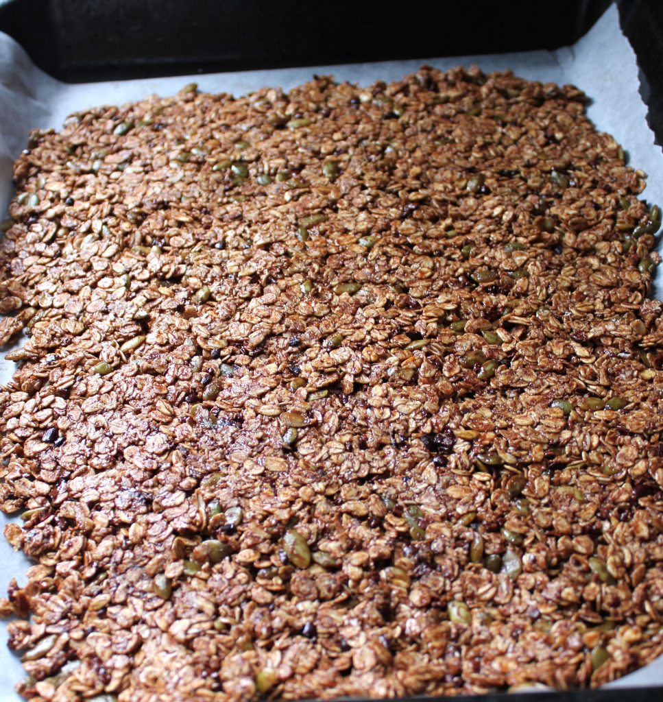 recipe granola blant-based