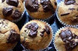 banana chocolate muffins recipe Isabell isapisa